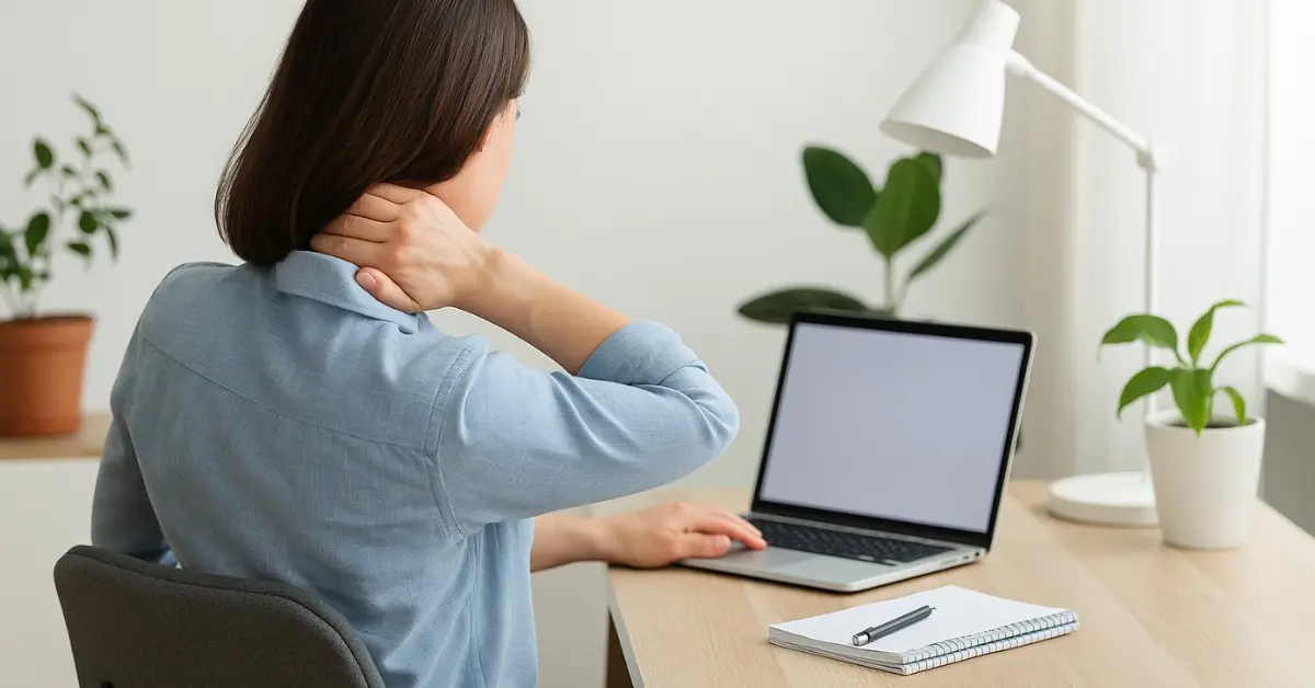 Siedzący tryb życia i home office – jak mogę uniknąć bólu szyi i pleców